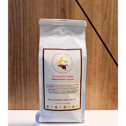 El Dorado Classic SCAA 84    Medium Roast Whole Beans 340 g 12 oz
