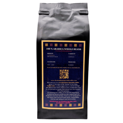 El Dorado Select SCAA 87      Medium Roast Whole Beans 340 g 12 oz