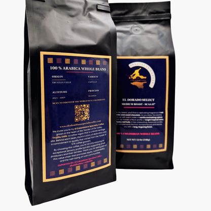 El Dorado Select SCAA 87      Medium Roast Whole Beans 340 g 12 oz