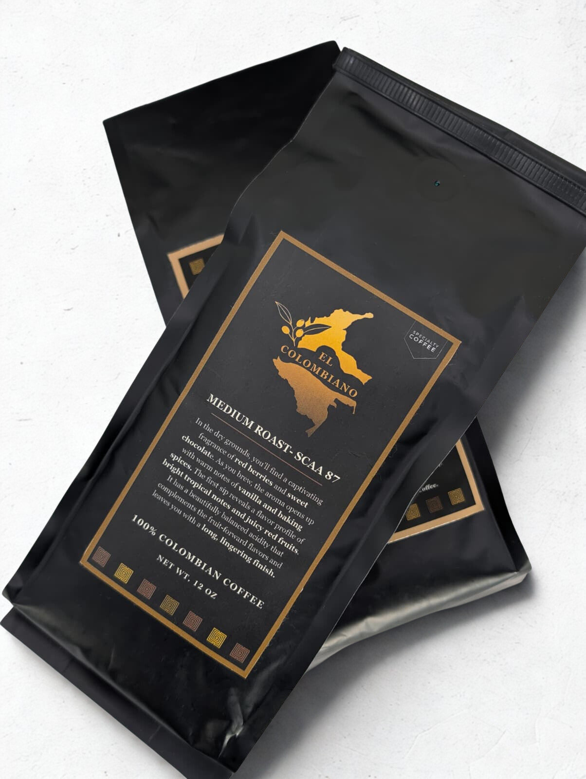 El Dorado Select SCAA 87      Medium Roast Whole Beans 340 g 12 oz